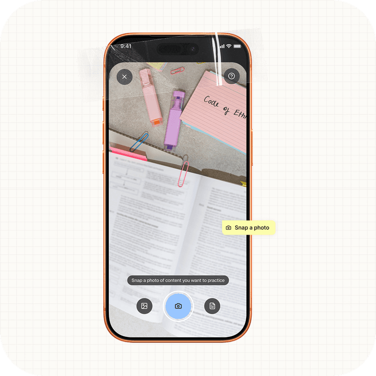 Photograph your study material